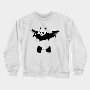 Black Panda Crewneck Sweatshirt